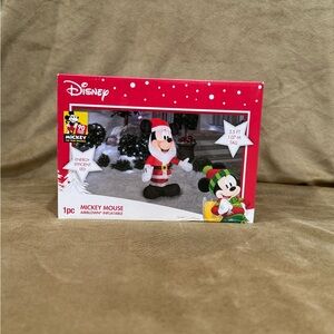 Disney Mickey Mouse Inflatable Christmas Decor 3.5 ft tall